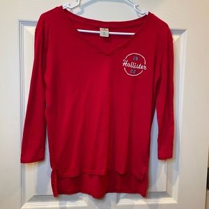 Red Hollister Tee